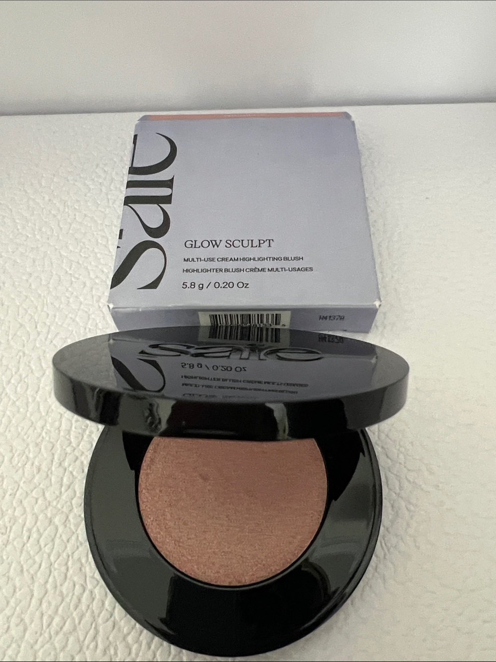 Saie Glow Sculpt - Multi-use cream highlighting blush in Pinkglow